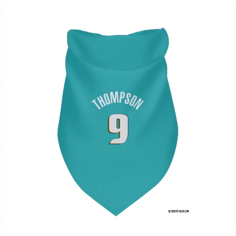 Detroit Pistons Ausar Thompson Teal Pet Bandana for Dog & Cat