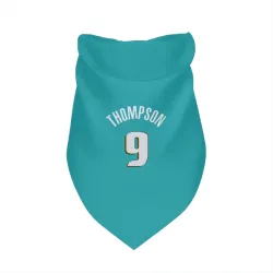 Detroit Pistons Ausar Thompson Teal Pet Bandana for Dog & Cat