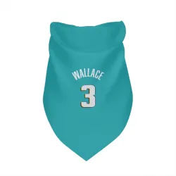 Detroit Pistons Ben Wallace Teal Pet Bandana for Dog & Cat