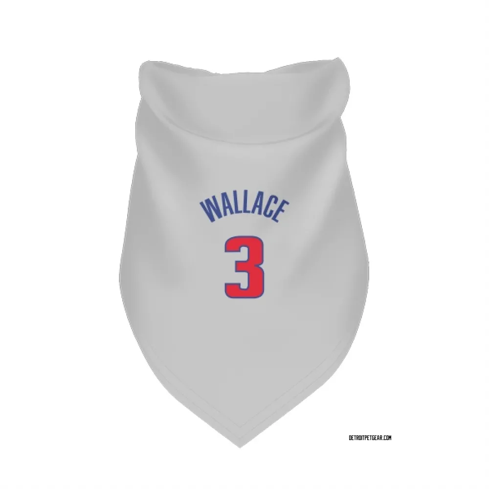 Detroit Pistons Ben Wallace White Pet Bandana for Dog & Cat