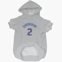 Detroit Pistons Cade Cunningham Gray Pet Hoodie for Dog & Cat