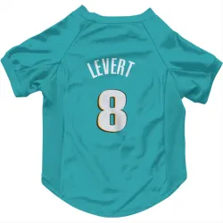 Detroit Pistons Caris LeVert Teal Pet Jersey for Dog & Cat