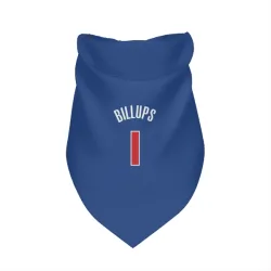 Detroit Pistons Chauncey Billups Blue Pet Bandana for Dog & Cat