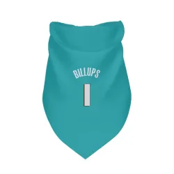 Detroit Pistons Chauncey Billups Teal Pet Bandana for Dog & Cat