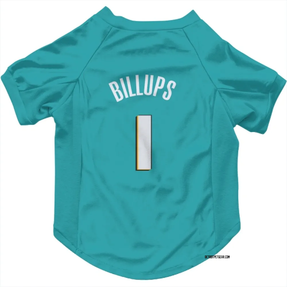 Detroit Pistons Chauncey Billups Teal Pet Jersey for Dog & Cat