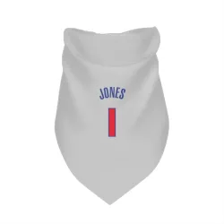 Detroit Pistons Colby Jones White Pet Bandana for Dog & Cat