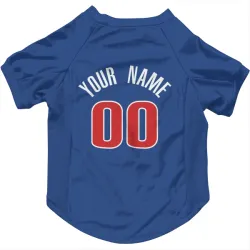 Detroit Pistons Custom Blue Pet Jersey for Dog & Cat