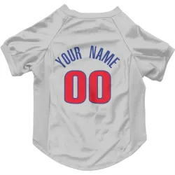 Detroit Pistons Custom White Pet Jersey for Dog & Cat
