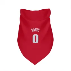 Detroit Pistons Dario Saric Red Pet Bandana for Dog & Cat