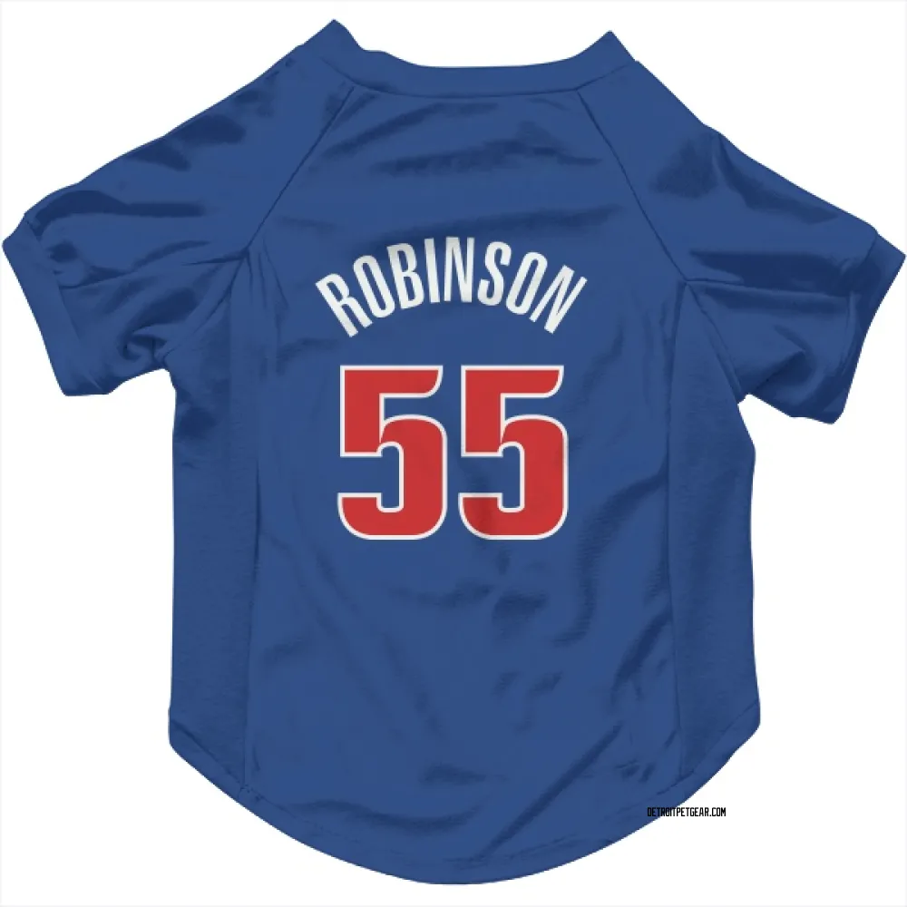 Detroit Pistons Duncan Robinson Blue Pet Jersey for Dog & Cat