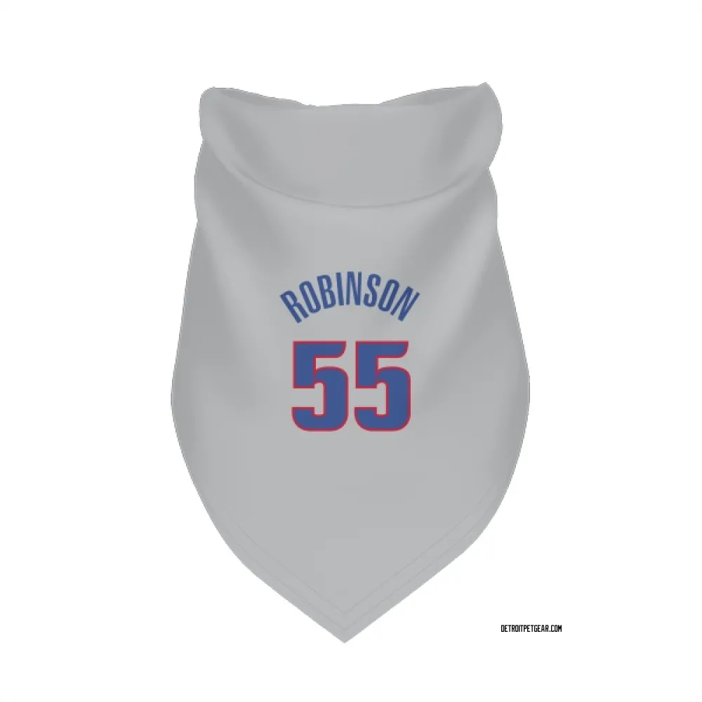 Detroit Pistons Duncan Robinson Gray Pet Bandana for Dog & Cat