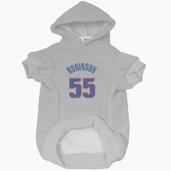 Detroit Pistons Duncan Robinson Gray Pet Hoodie for Dog & Cat