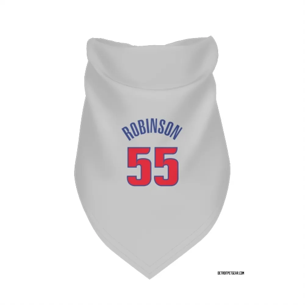 Detroit Pistons Duncan Robinson White Pet Bandana for Dog & Cat