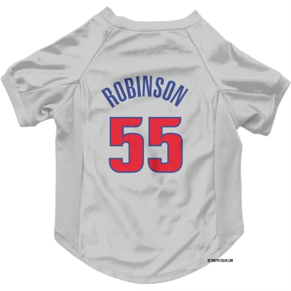 Detroit Pistons Duncan Robinson White Pet Jersey for Dog & Cat