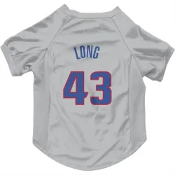 Detroit Pistons Grant Long Gray Pet Jersey for Dog & Cat