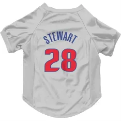 Detroit Pistons Isaiah Stewart White Pet Jersey for Dog & Cat