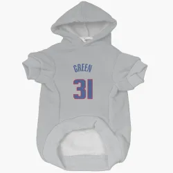 Detroit Pistons Javonte Green Gray Pet Hoodie for Dog & Cat