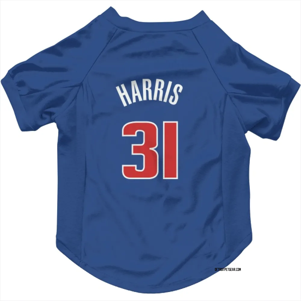 Detroit Pistons Joe Harris Blue Pet Jersey for Dog & Cat