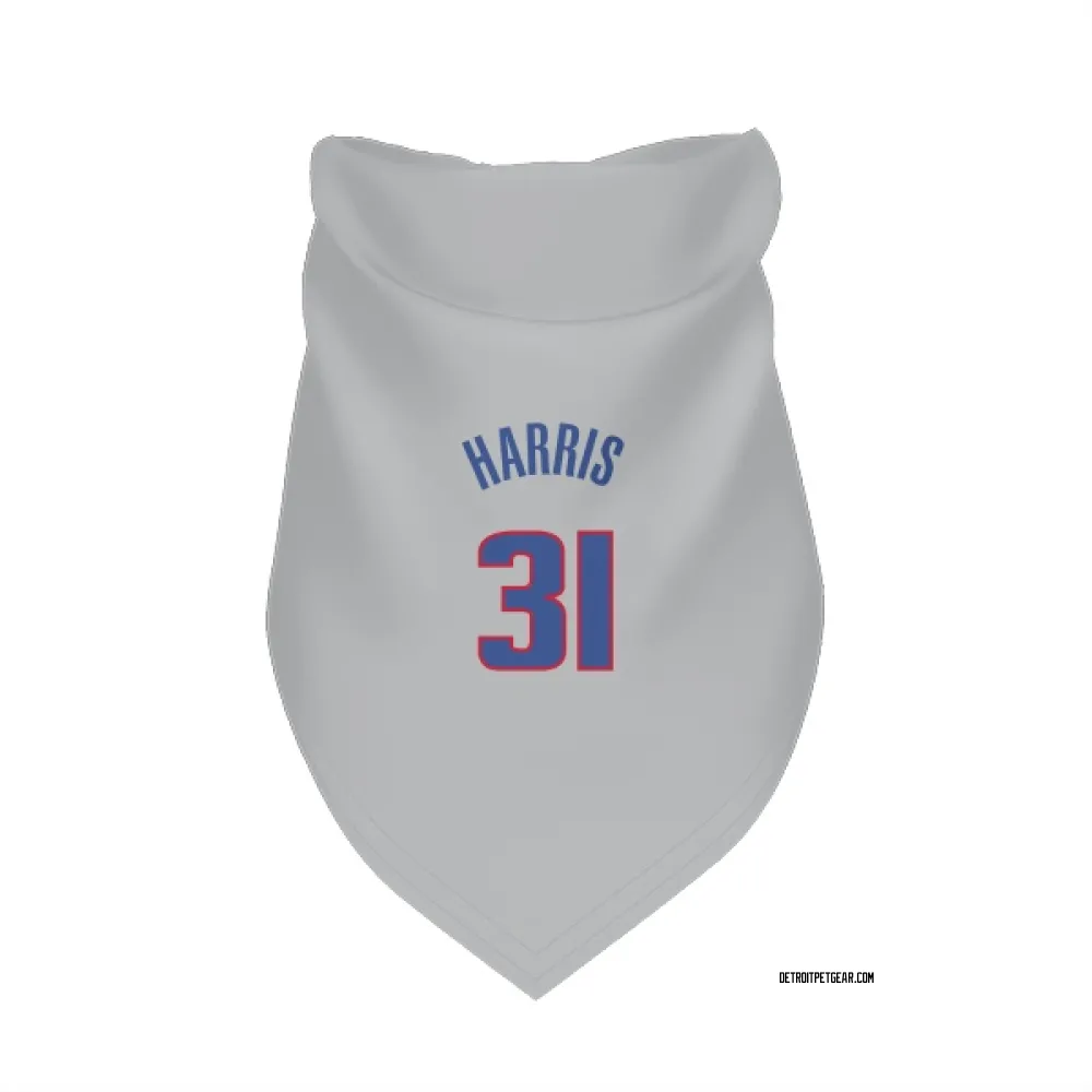 Detroit Pistons Joe Harris Gray Pet Bandana for Dog & Cat