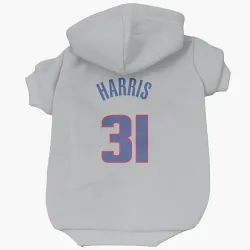 Detroit Pistons Joe Harris Gray Pet Hoodie for Dog & Cat