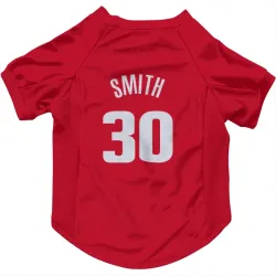 Detroit Pistons Joe Smith Red Pet Jersey for Dog & Cat