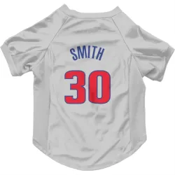 Detroit Pistons Joe Smith White Pet Jersey for Dog & Cat
