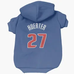 Detroit Pistons Kevin Huerter Blue Pet Hoodie for Dog & Cat