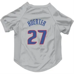 Detroit Pistons Kevin Huerter Gray Pet Jersey for Dog & Cat