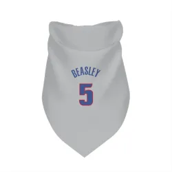 Detroit Pistons Malik Beasley Gray Pet Bandana for Dog & Cat