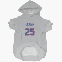Detroit Pistons Marcus Sasser Gray Pet Hoodie for Dog & Cat