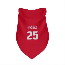 Detroit Pistons Marcus Sasser Red Pet Bandana for Dog & Cat