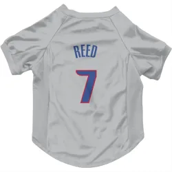 Detroit Pistons Paul Reed Gray Pet Jersey for Dog & Cat