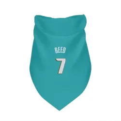 Detroit Pistons Paul Reed Teal Pet Bandana for Dog & Cat