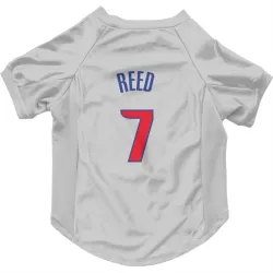Detroit Pistons Paul Reed White Pet Jersey for Dog & Cat