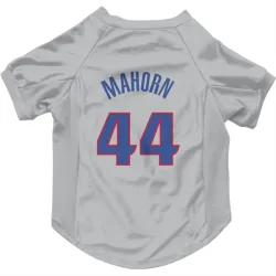 Detroit Pistons Rick Mahorn Gray Pet Jersey for Dog & Cat