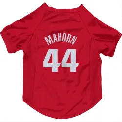Detroit Pistons Rick Mahorn Red Pet Jersey for Dog & Cat
