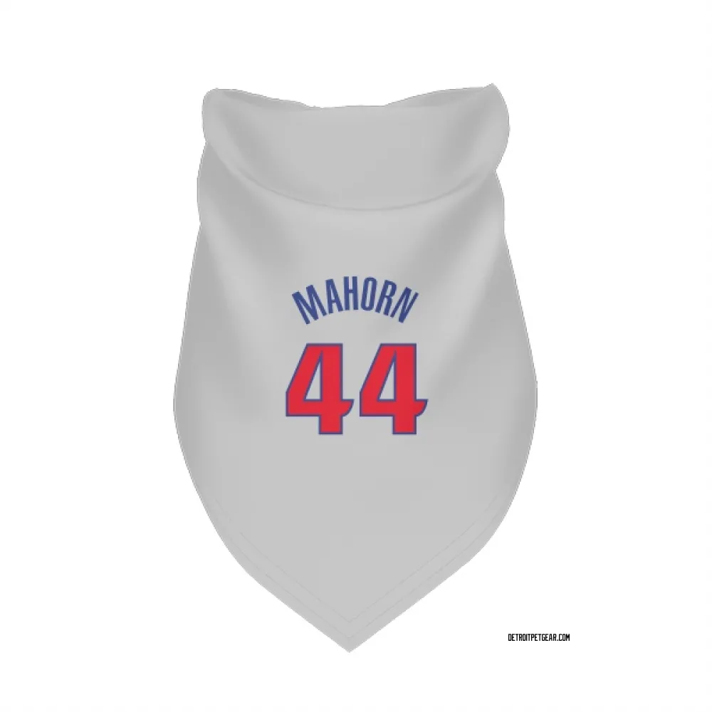 Detroit Pistons Rick Mahorn White Pet Bandana for Dog & Cat