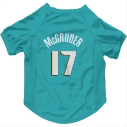 Detroit Pistons Rodney McGruder Teal Pet Jersey for Dog & Cat