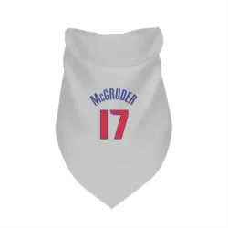 Detroit Pistons Rodney McGruder White Pet Bandana for Dog & Cat
