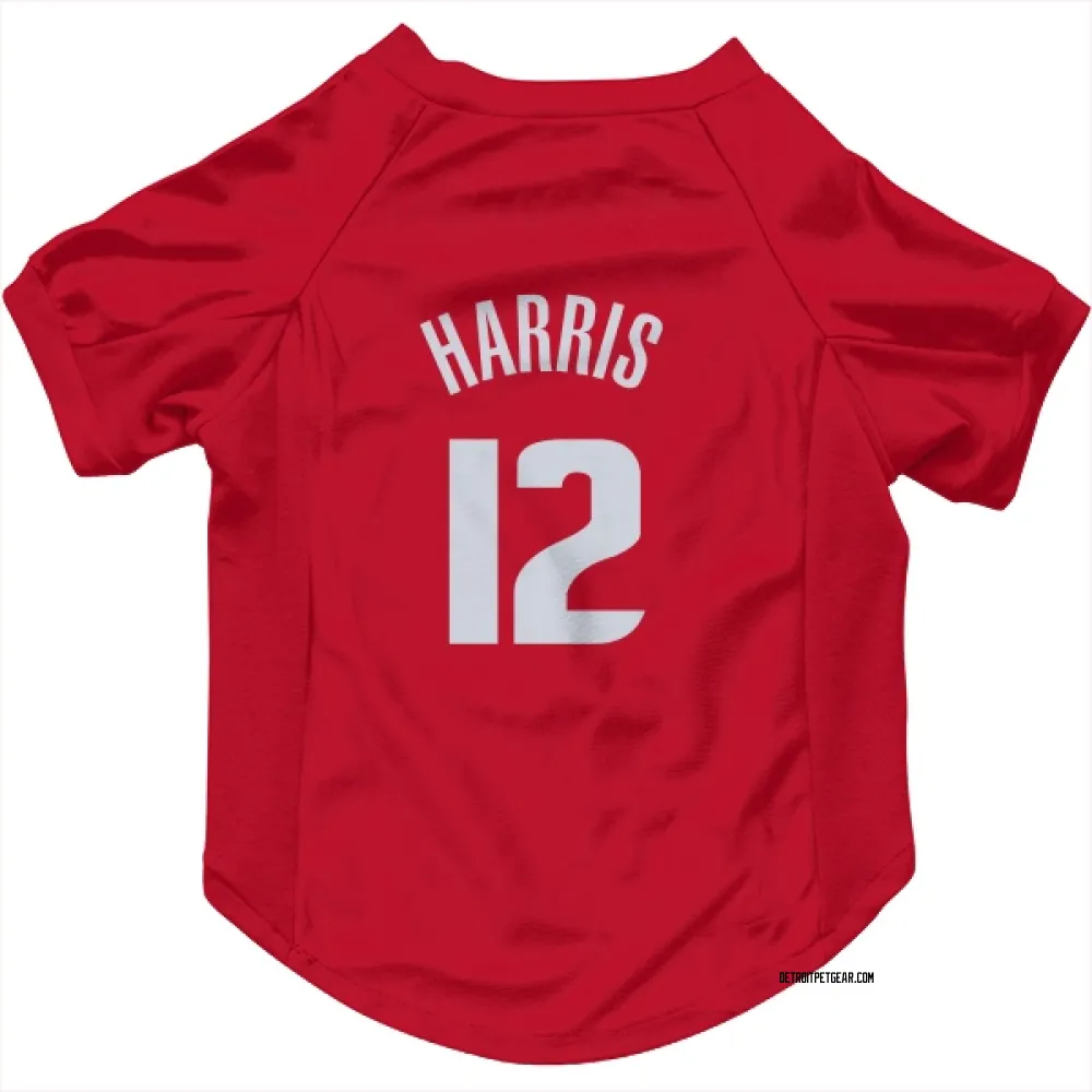 Detroit Pistons Tobias Harris Red Pet Jersey for Dog & Cat