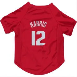 Detroit Pistons Tobias Harris Red Pet Jersey for Dog & Cat