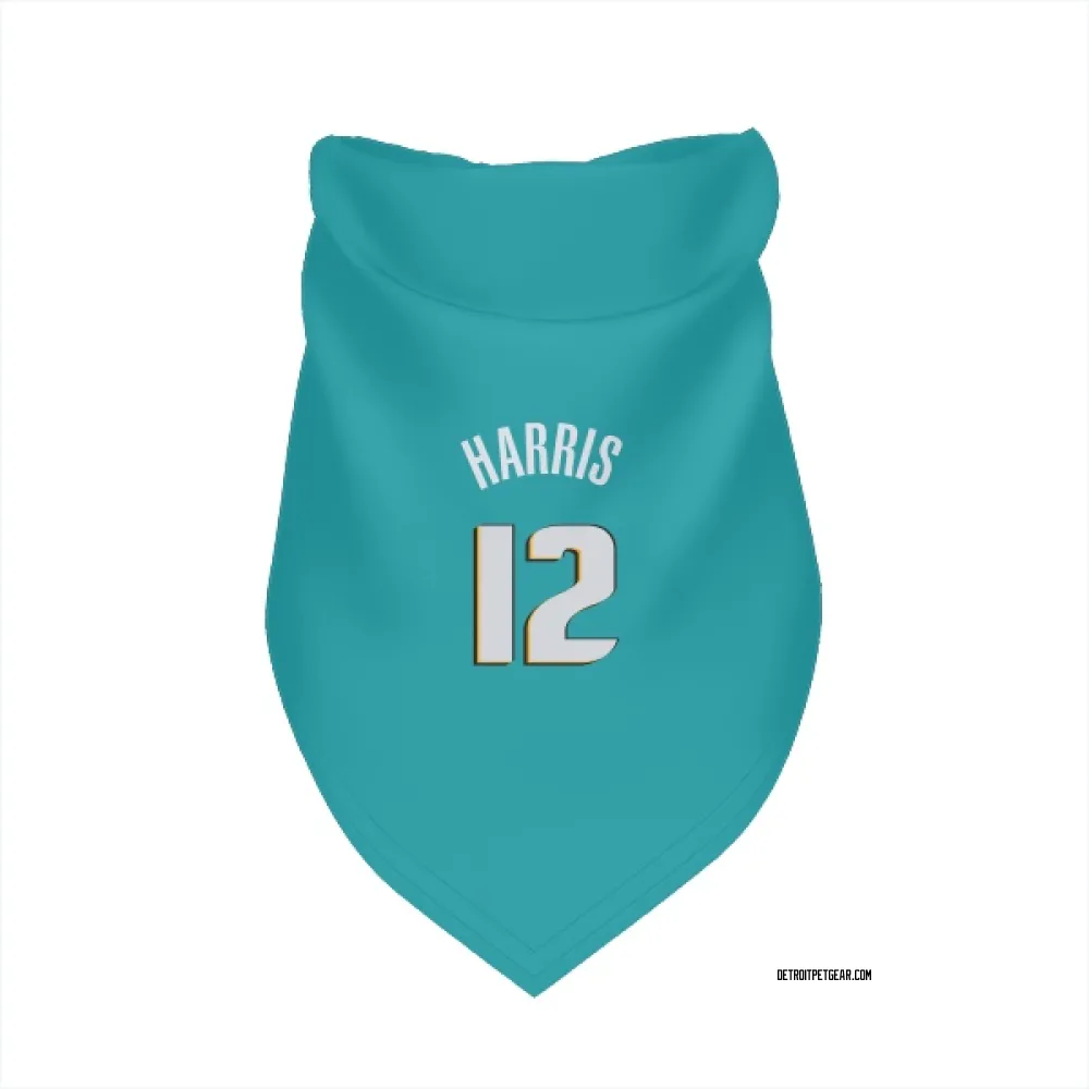 Detroit Pistons Tobias Harris Teal Pet Bandana for Dog & Cat