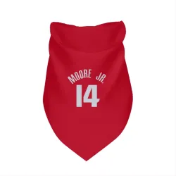 Detroit Pistons Wendell Moore Jr. Red Pet Bandana for Dog & Cat