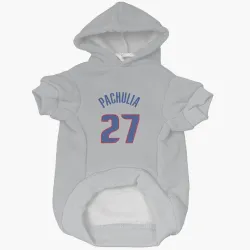 Detroit Pistons Zaza Pachulia Gray Pet Hoodie for Dog & Cat