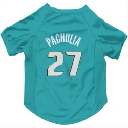 Detroit Pistons Zaza Pachulia Teal Pet Jersey for Dog & Cat